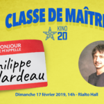 Classe de maître par Philippe Falardeau