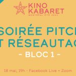 SOIRÉE PITCH et RÉSEAUTAGE - Bloc 1