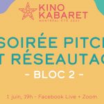 SOIRÉE PITCH et RÉSEAUTAGE - Bloc 2
